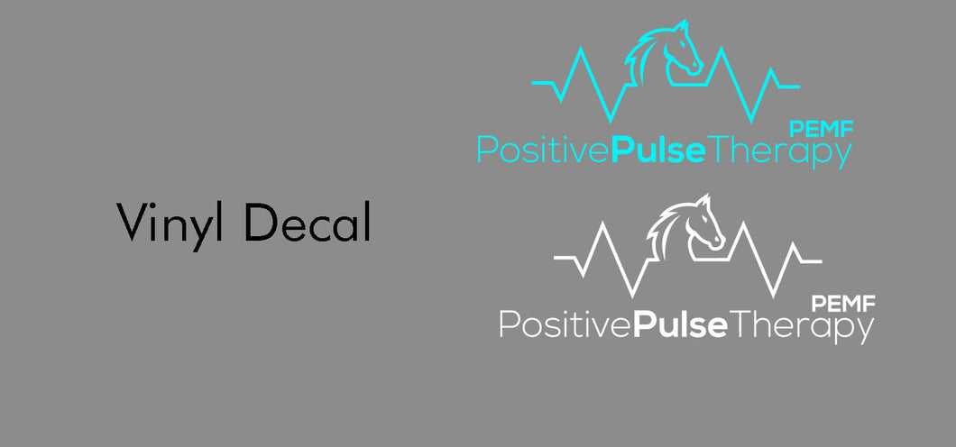 Positive Pulse Therapy PEMF- Vinyl Decal
