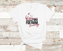 Load image into Gallery viewer, Sleeping Fox Farm Cotton T Shirt
